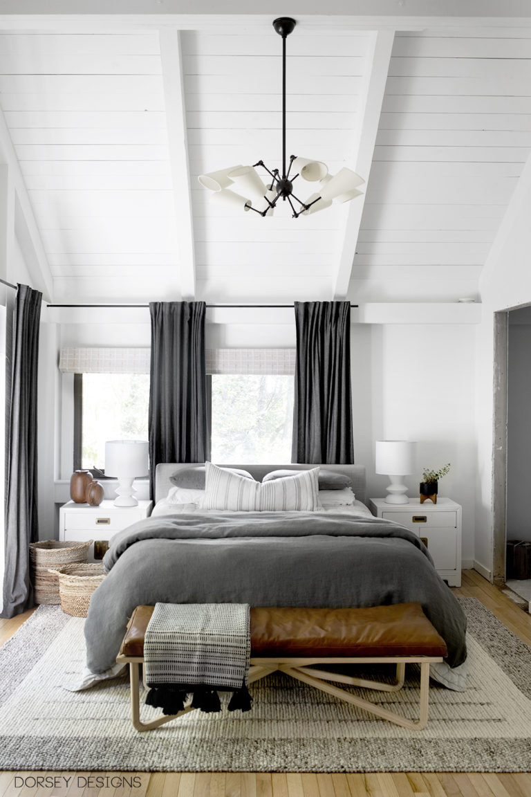 Master Bedroom Refresh with Annie Selke | Reveal - Dorsey Designs