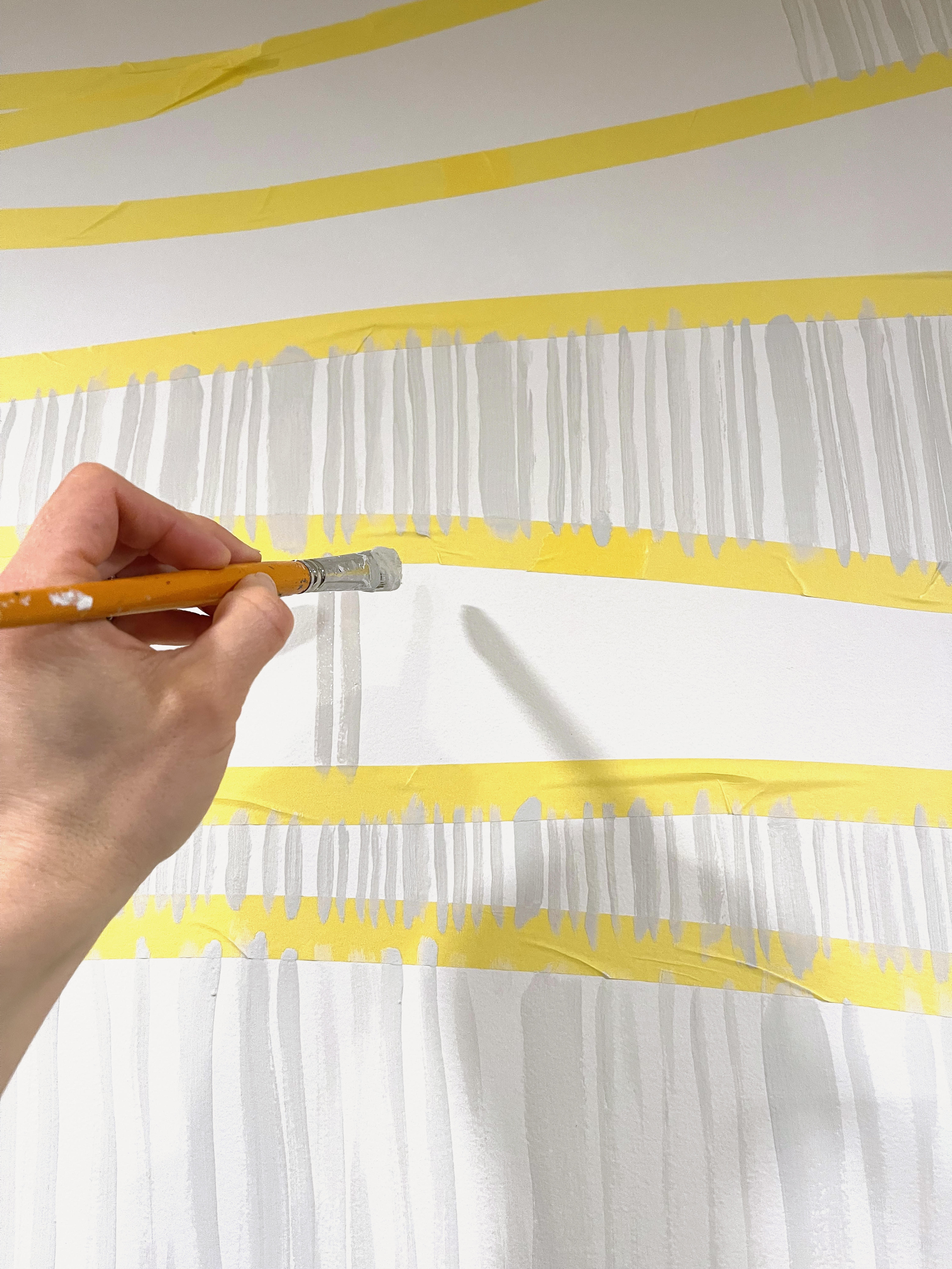 Use Frog Tape to Paint a Fun Accent Wall in Your Home